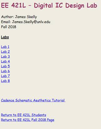 Webpages that do lab report