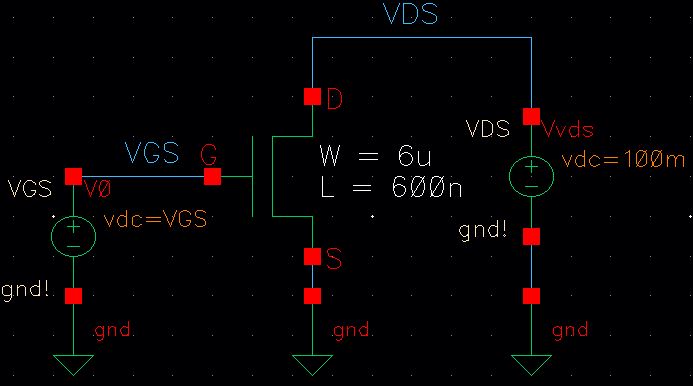 NMOS IV Schematic 2