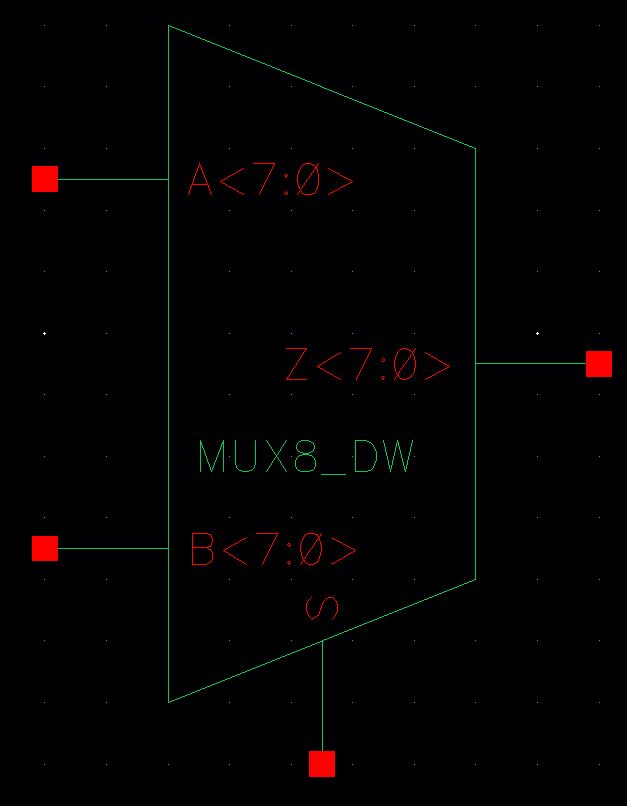 8-bit MUX/DEMUX Symbol