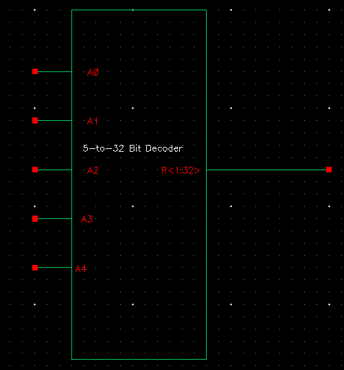 Row Decoder Symbol