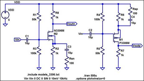 Solved Use a 2N7000 to design and build a common source