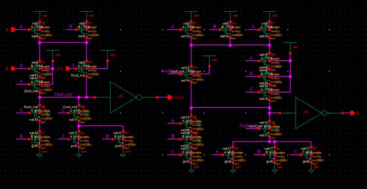 ATLAS/MixedMode Simulation of a Three Stage CMOS Ring Oscillator Part I:  MixedMode Setup - Silvaco