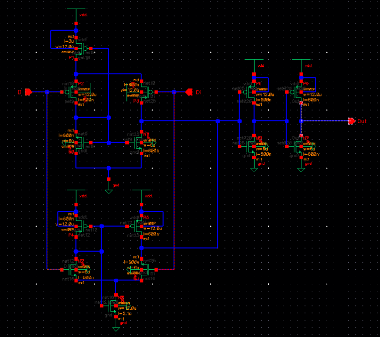 final circuit schematic