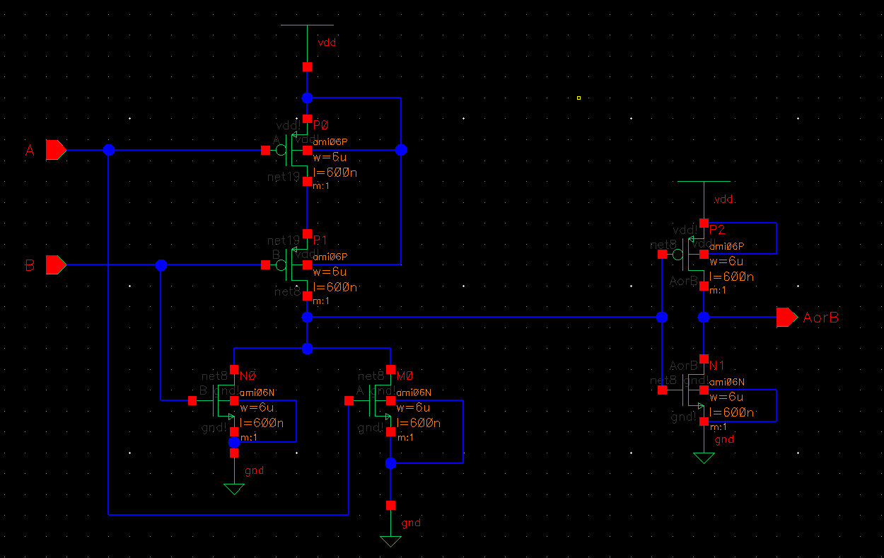 OR schematic