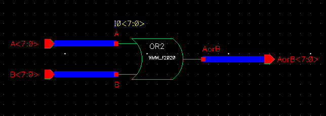 8bit OR schematic