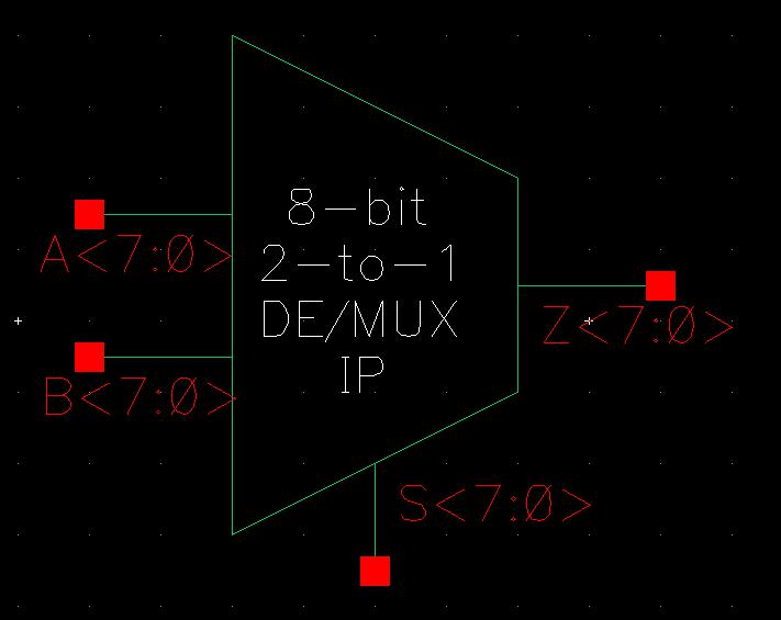 symbol of 8-bit 2-to-1 DEMUX/MUX