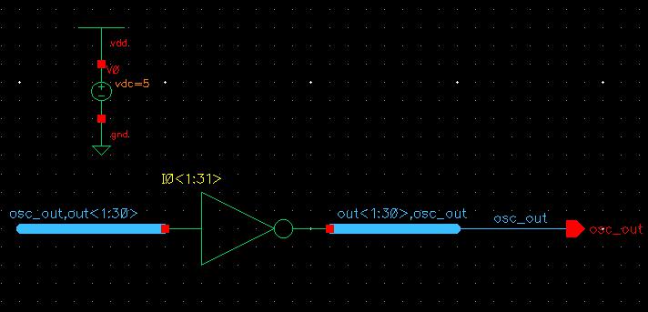 Add osc_out pin to the schematic