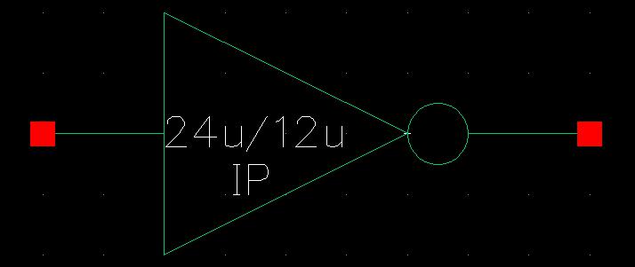 symbol of 24u/12u inverter
