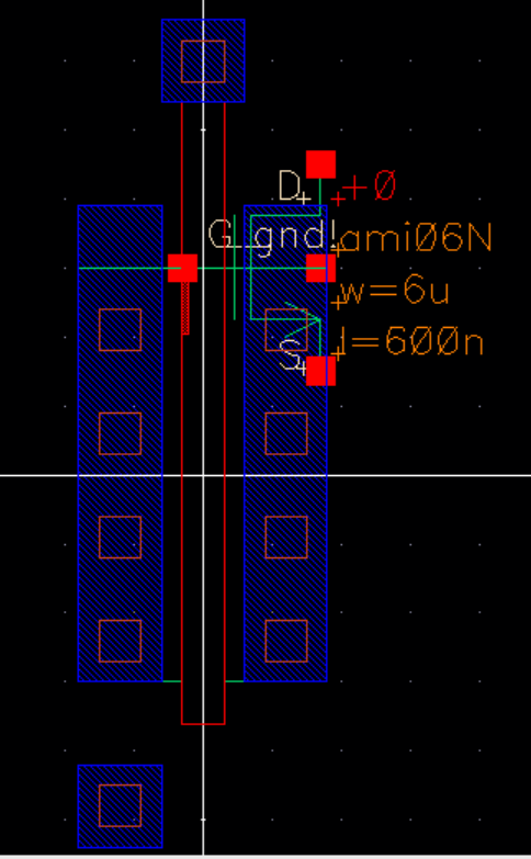 extracted nmos