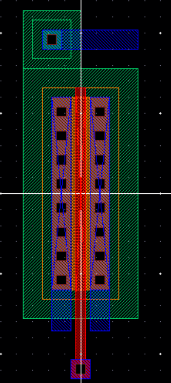 pmos layout